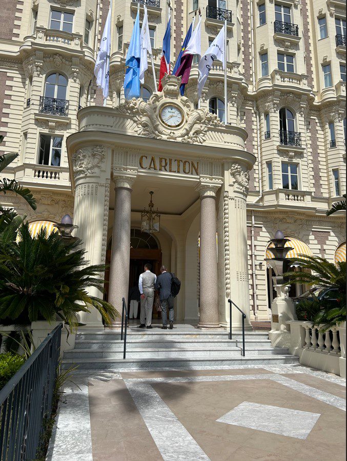Carlton Hotel in Cannes