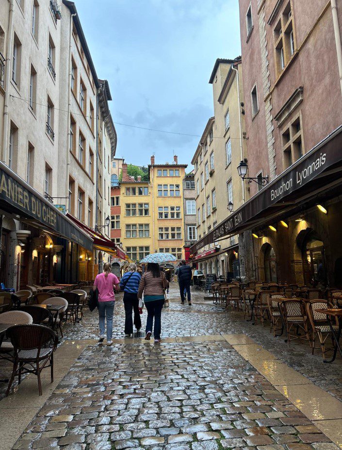 Streets in Lyon
