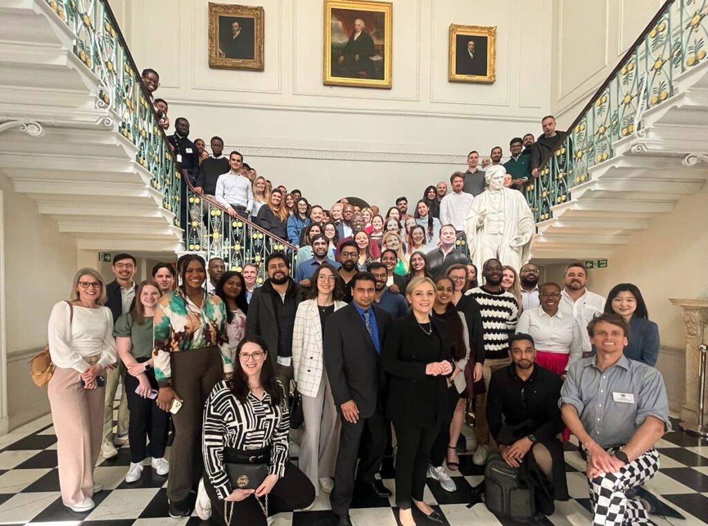 Group shot of Ted Rogers MBA students
