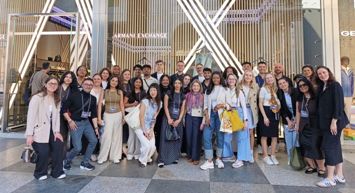 Students explore the intersection of sustainability and luxury in Milan